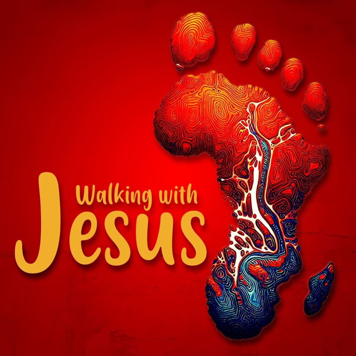 Walking with Jesus poster