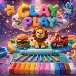 Clay play poster